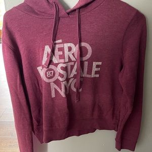 Aeropostale cropped hoodie